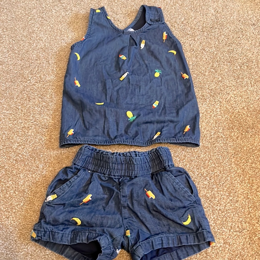 Hanna Andersson short set size 4